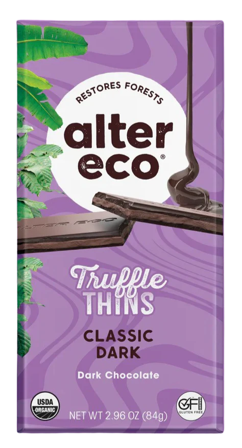 Dark Chocolate Truffle Thin Bar