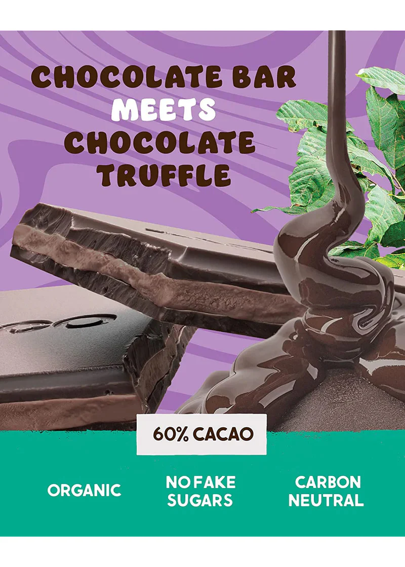 Dark Chocolate Truffle Thin Bar - Image 3