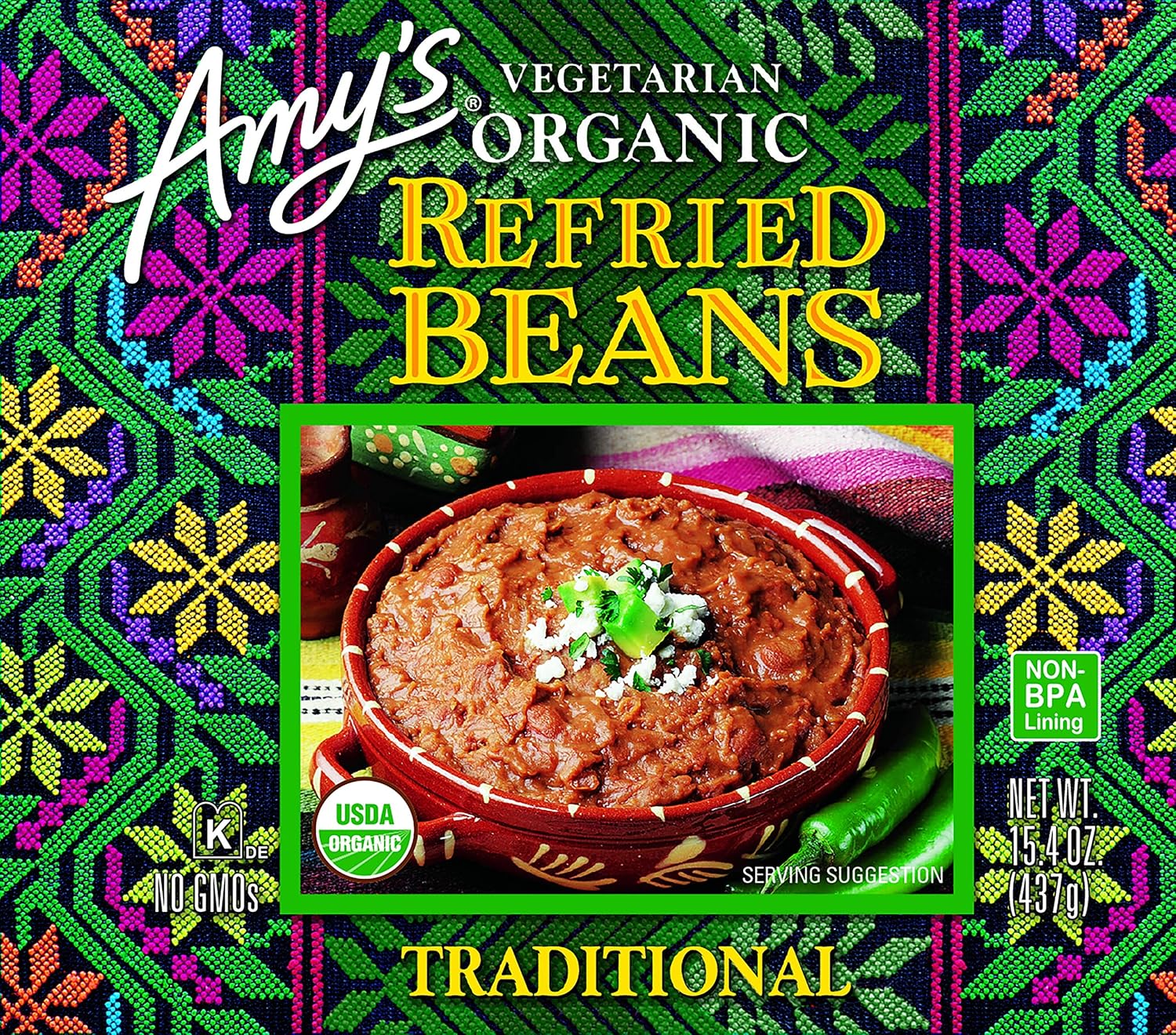 Organic Traditional Refried Beans - Image 3