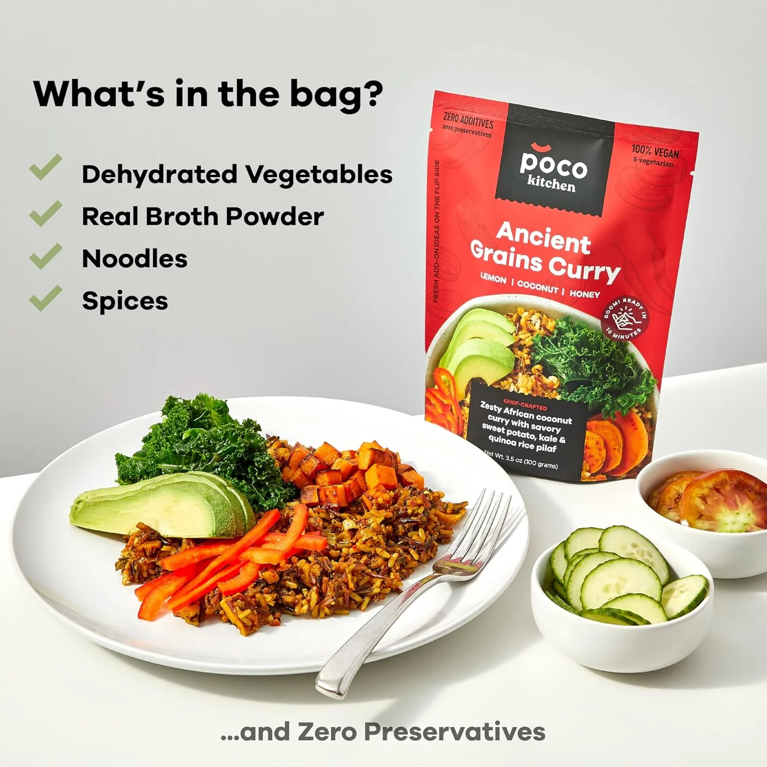 Ancient Grains Coconut Curry (10 CT) - Image 3