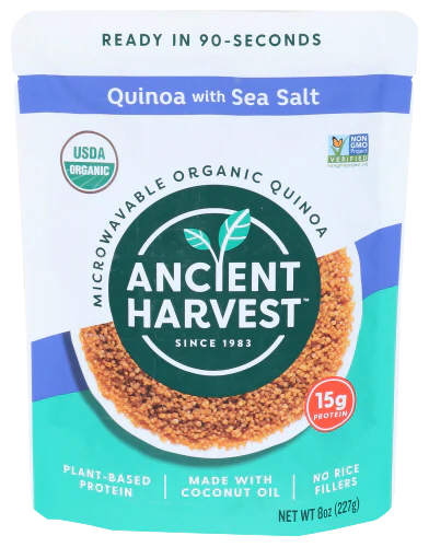 Organic Microwavable Quinoa With Sea Salt