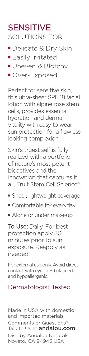 1000 Roses Daily Shade with SPF 18 Facial Lotion - Image 4