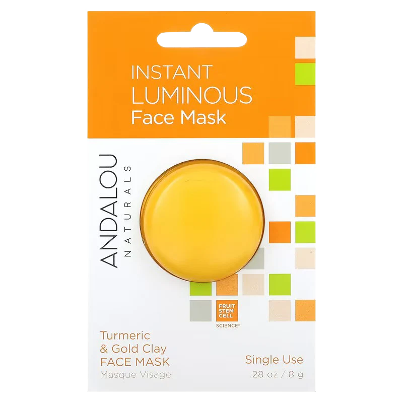 Tumeric & Gold Clay Instant Luminous Face Mask