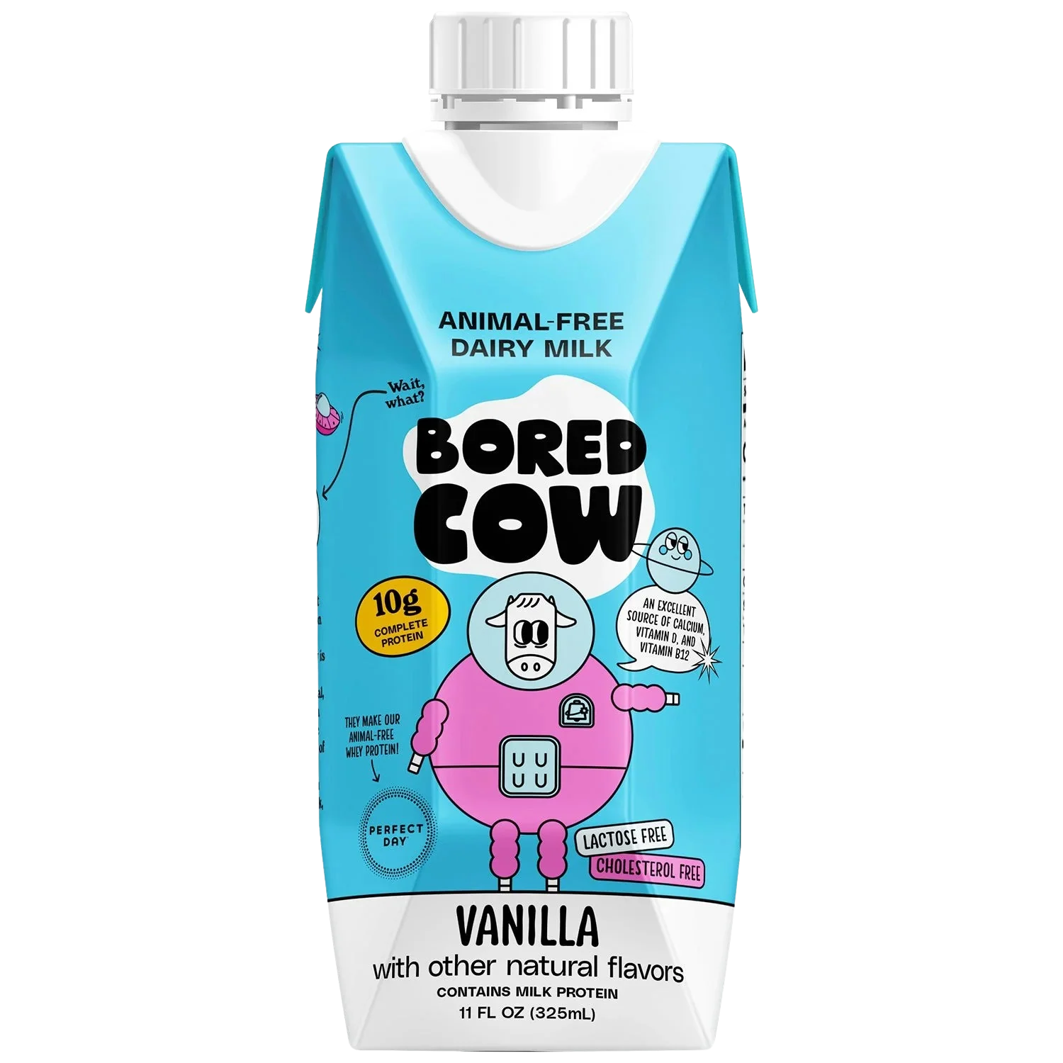 Animal-Free Dairy Vanilla Milk (12 Pack) - Image 2