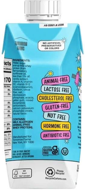Animal-Free Dairy Vanilla Milk - Image 2