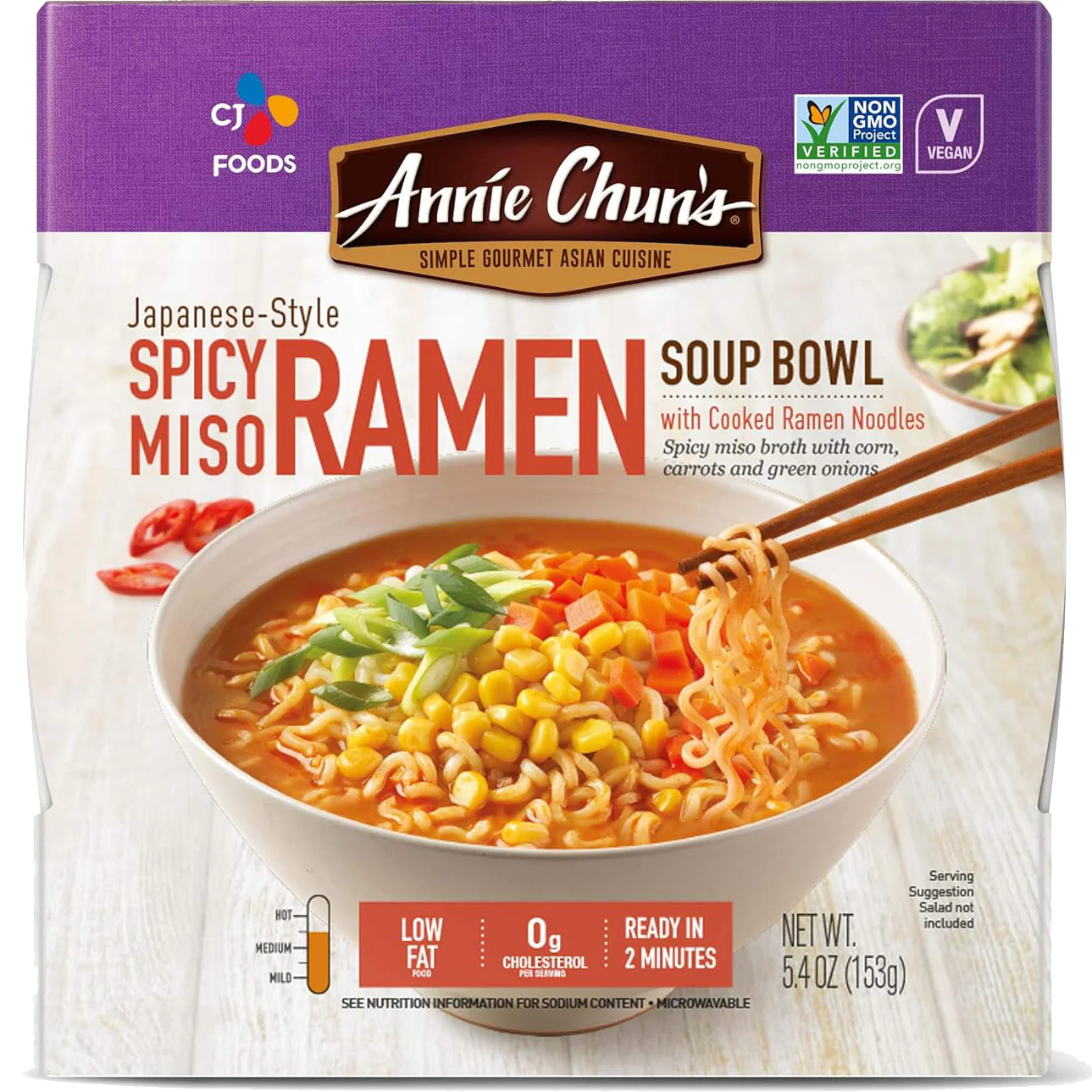 Spicy Miso Ramen Soup Bowl