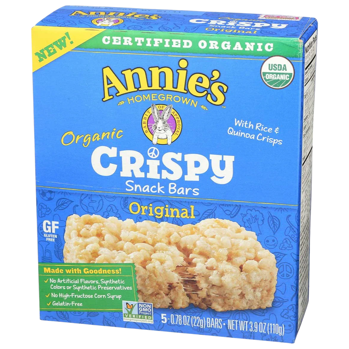 Organic Original Crispy Snack Bars (5 CT) - Image 5