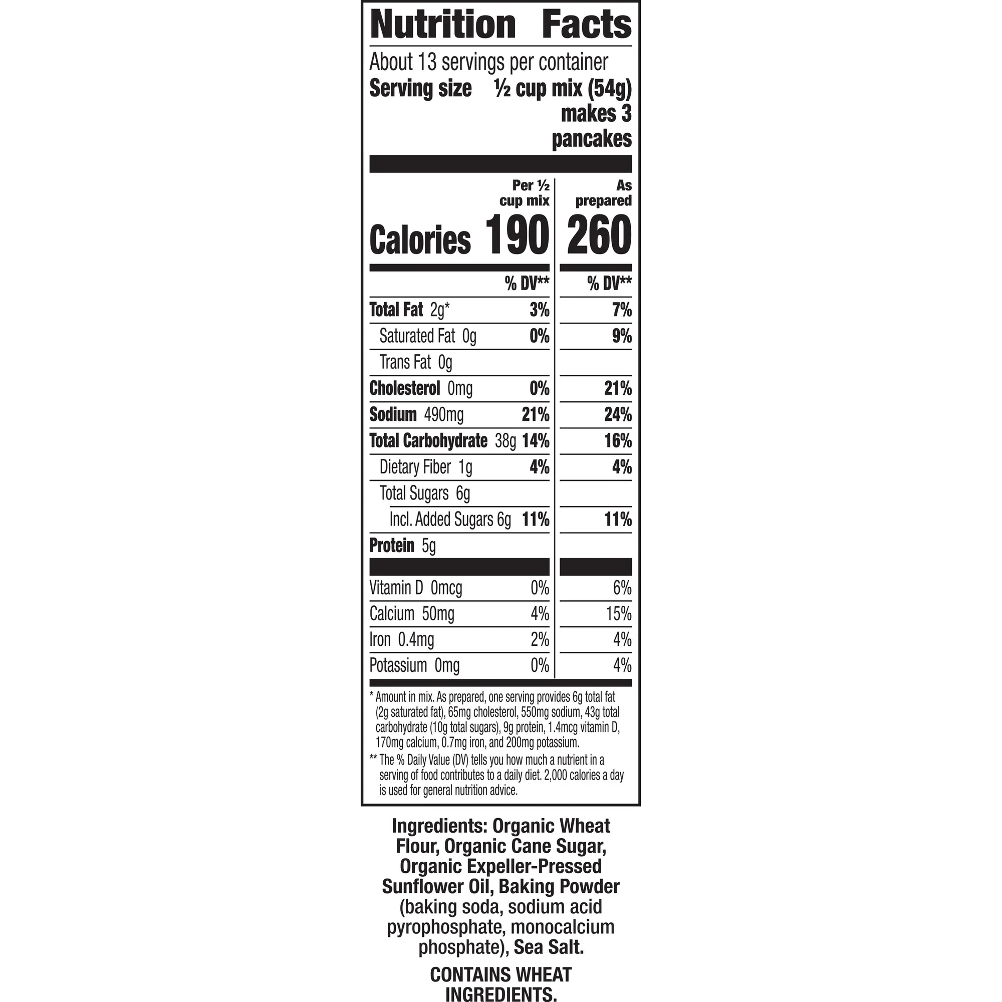Organic Pancake & Waffle Mix - Image 6