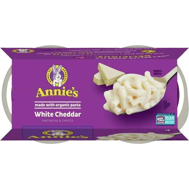 Annie's White Cheddar Microwavable Mac & Cheese (4 Pack) - Image 2