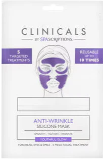 Anti-Wrinkle Silicone Mask (5 Pack)