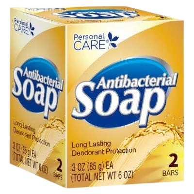 Antibacterial Bar Soap (2 Pack)