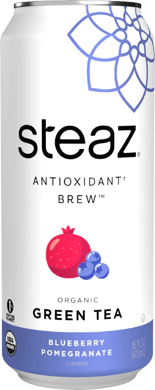 Antioxidant Brew Organic Green Tea Blueberry Pomegranate