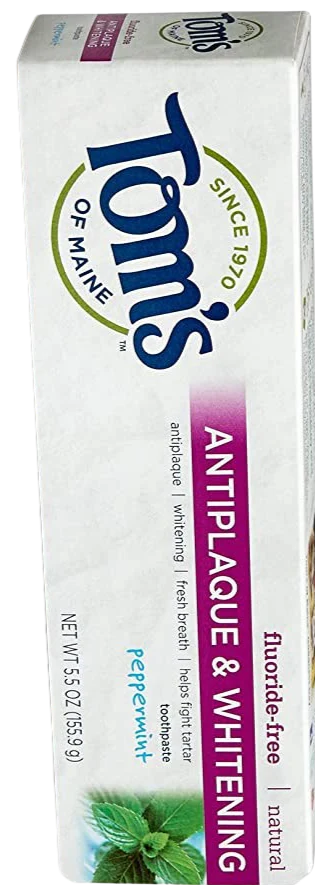 Antiplaque and Whitening Peppermint Natural Toothpaste - Image 2