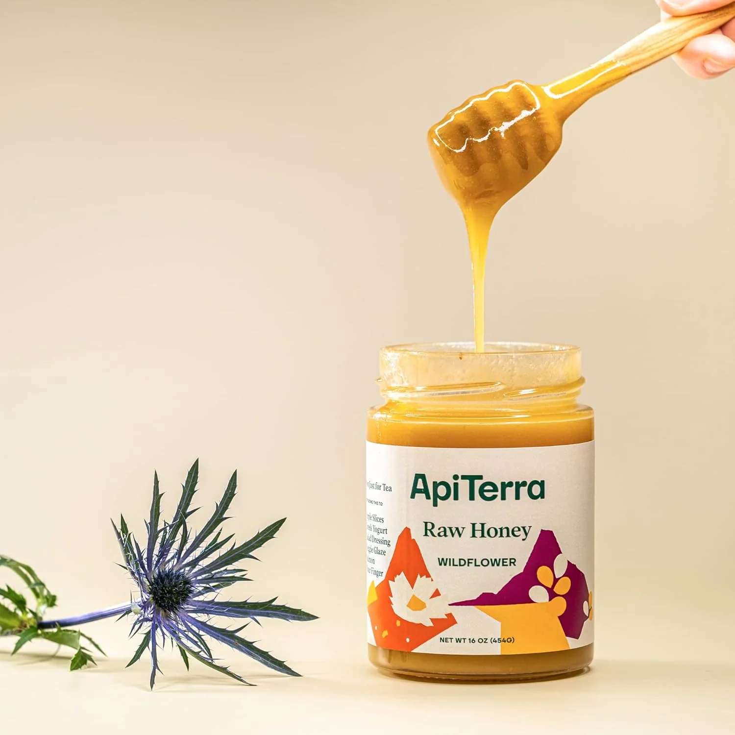 100% Pure Raw Honey Wildflower - Image 4