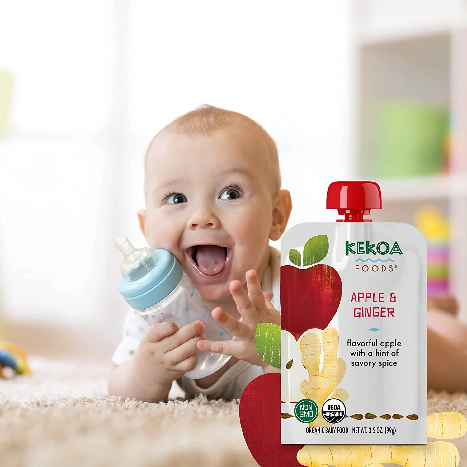 Apple And Ginger Baby Food (6 CT) - Image 3
