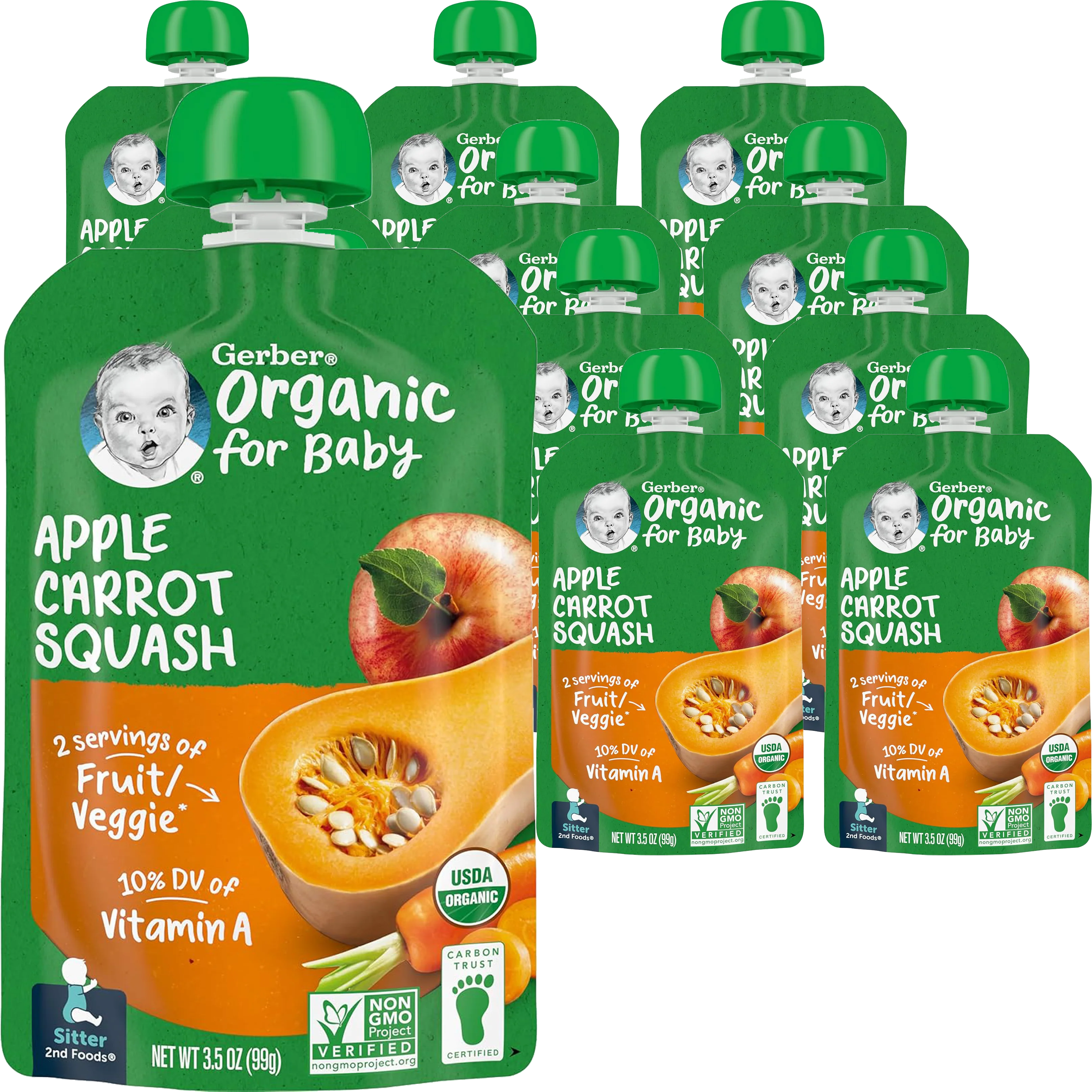 Apple Carrot Squash (12 Pack)