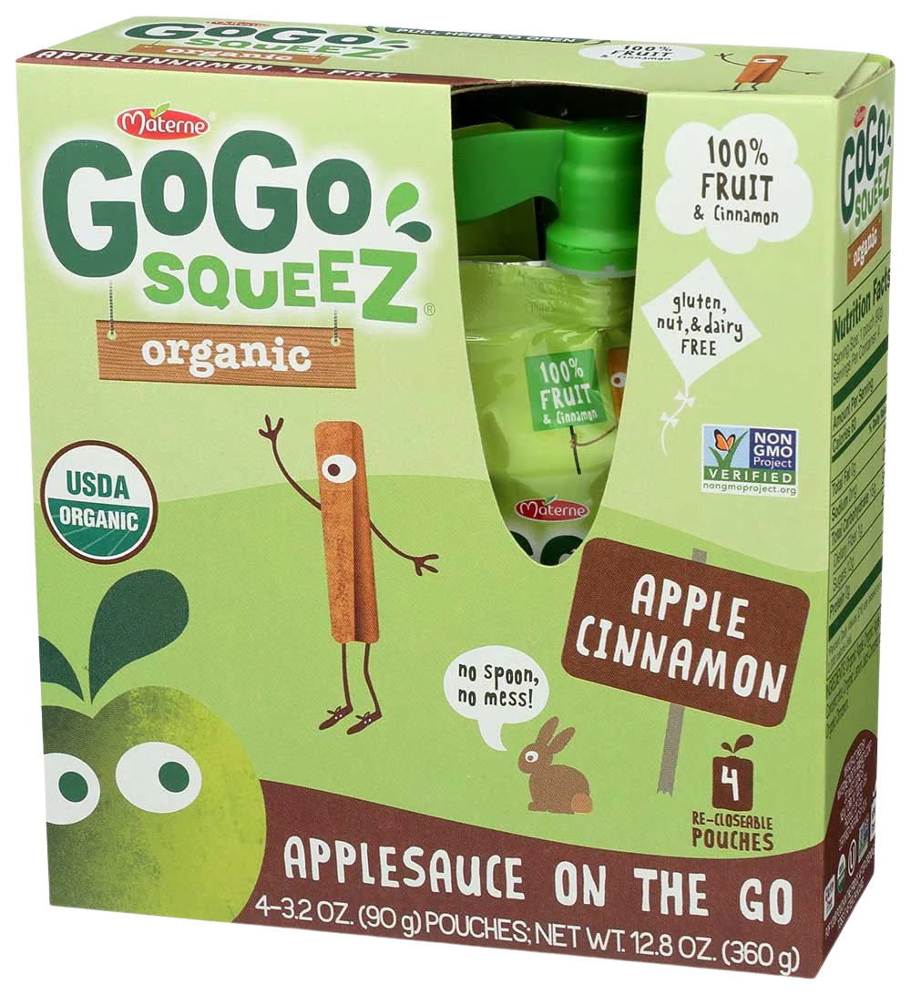 Apple cinnamon Applesauce (4 Pack)