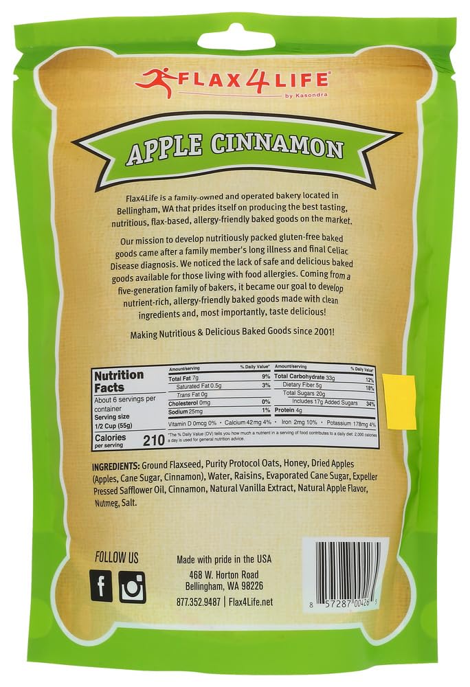 Apple Cinnamon Flax Granola - Image 2