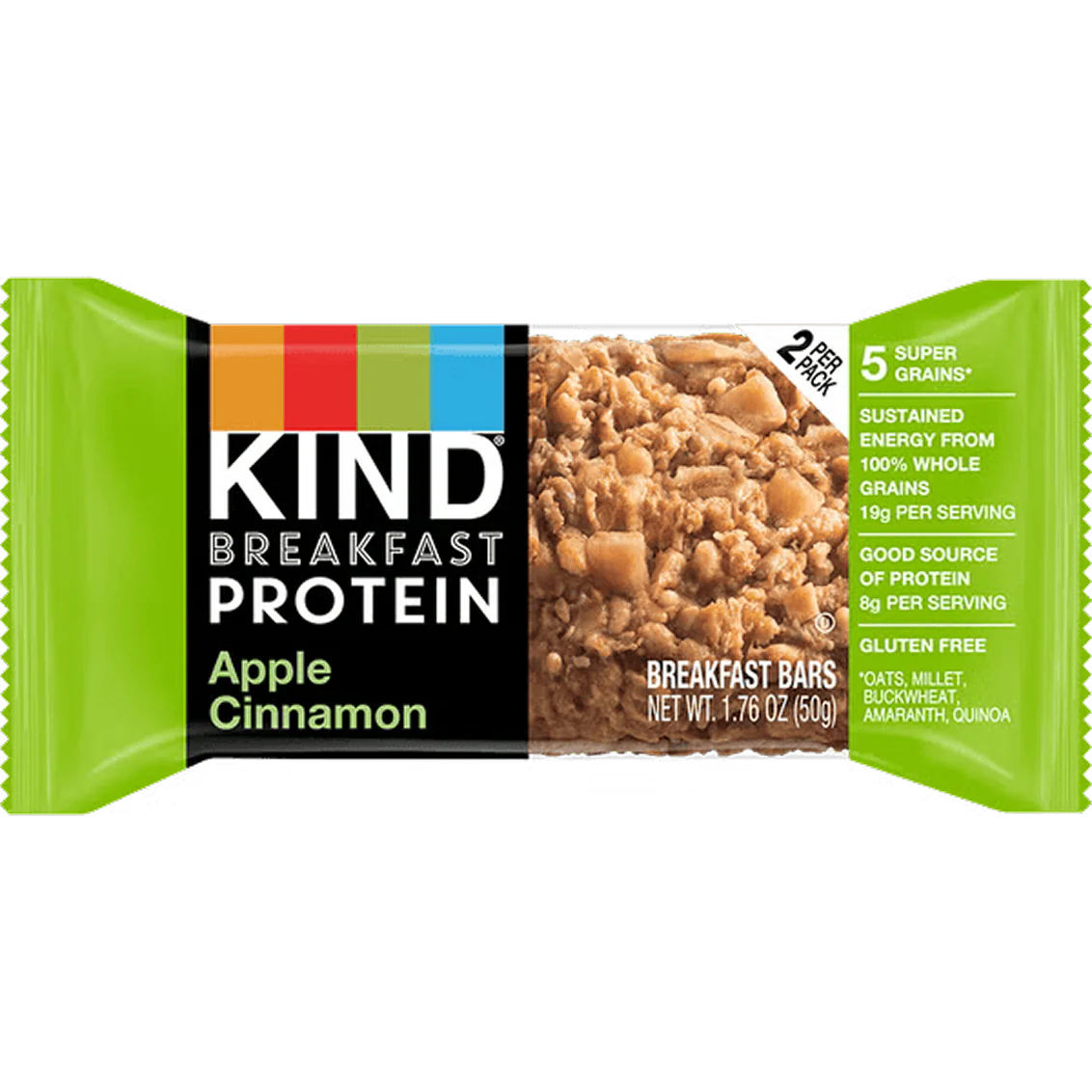Apple Cinnamon Breakfast Protein Bars (12 CT) - Image 2