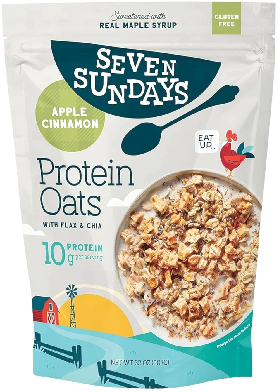 Apple Cinnamon Protein Oats