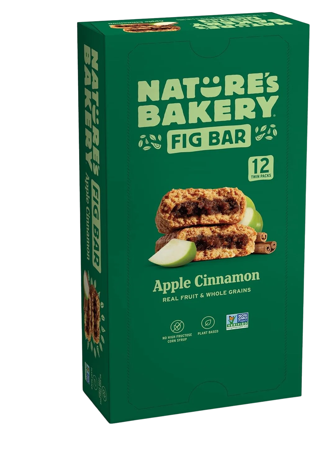 Apple Cinnamon Whole Wheat Fig Bar (12 CT)