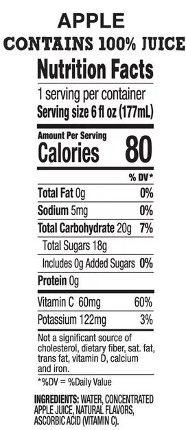Apple Juice (12 Pack) - Image 5