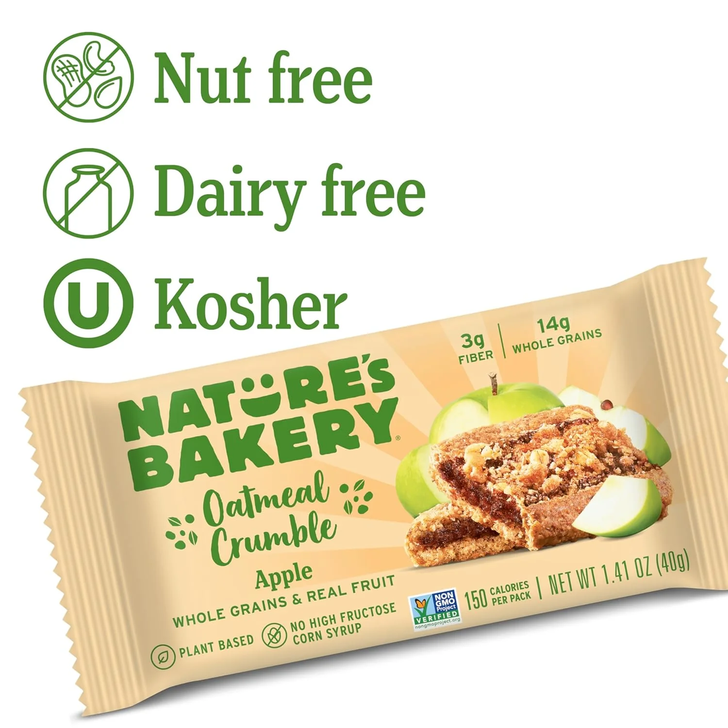 Apple Oatmeal Crumble Bars (6 CT) - Image 2