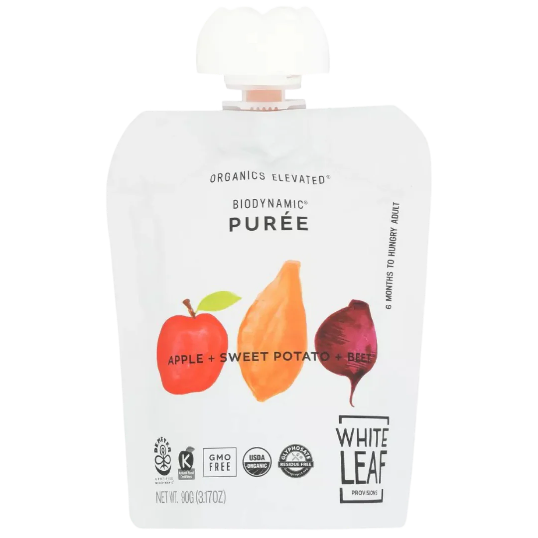 Apple, Sweet Potato, and Beet Baby Food Pouches (6 CT) - Image 2
