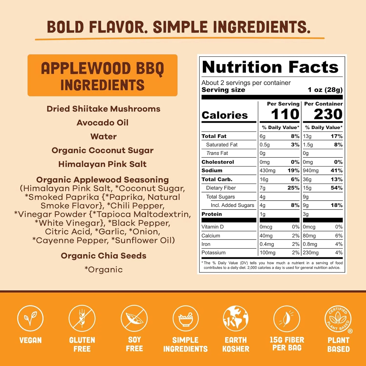 Applewood BBQ Mushroom Jerky - Image 5