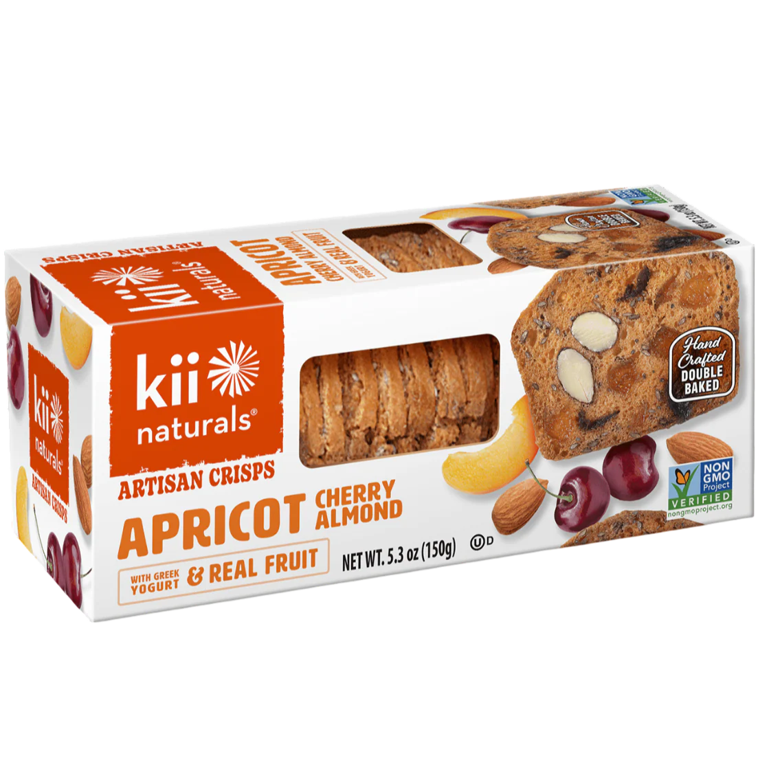 Apricot Cherry Almond Crisps