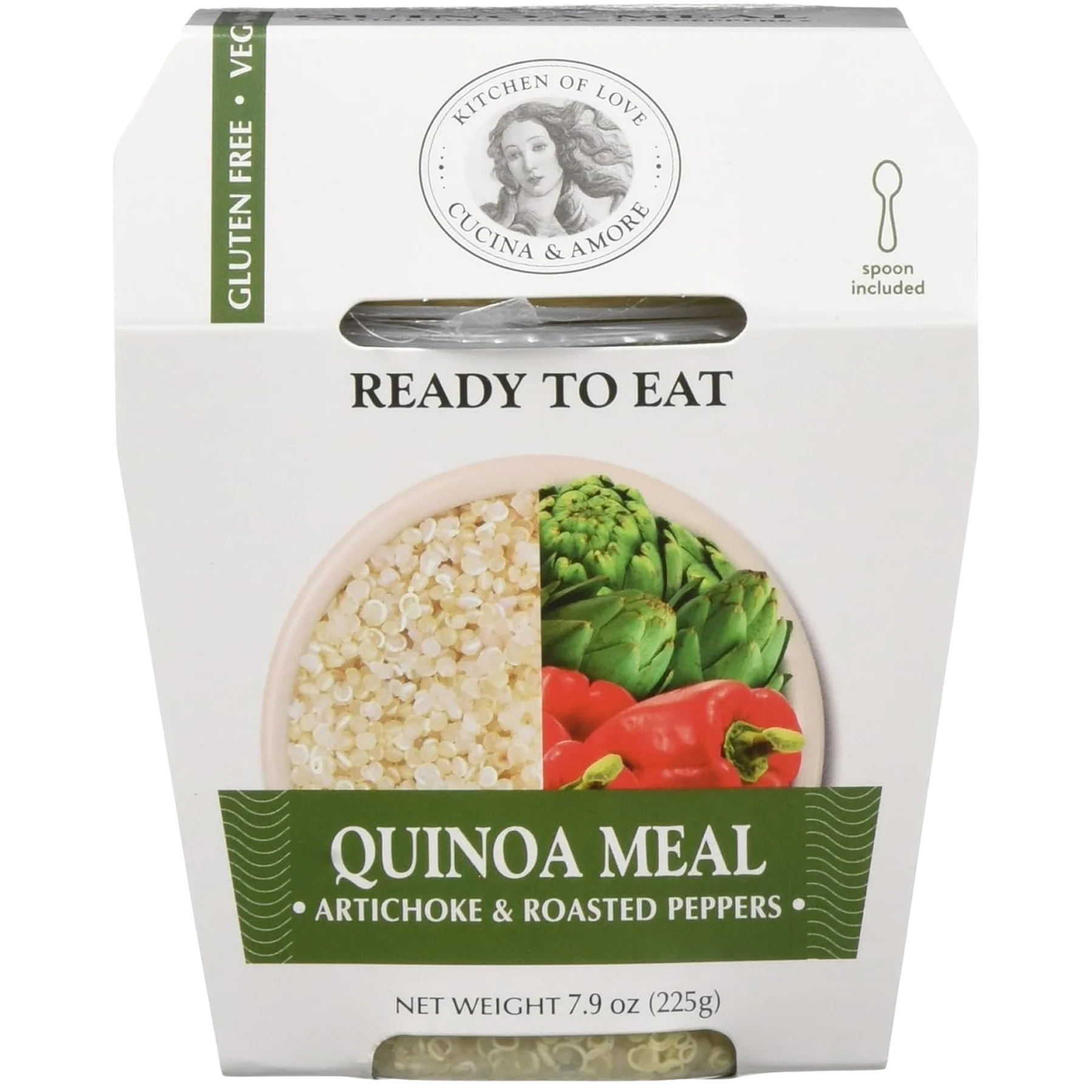 Artichoke and Roasted Pepper Quinoa Quick Meal