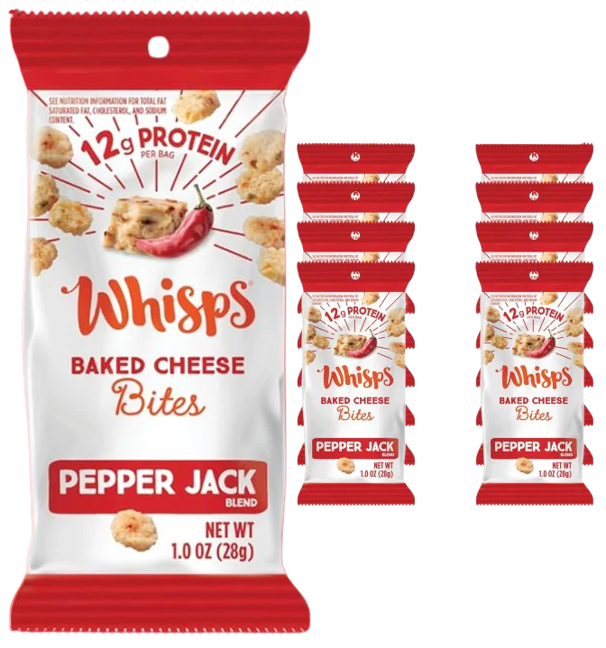 Pepper Jack Cheese Crisps (8 Pack)