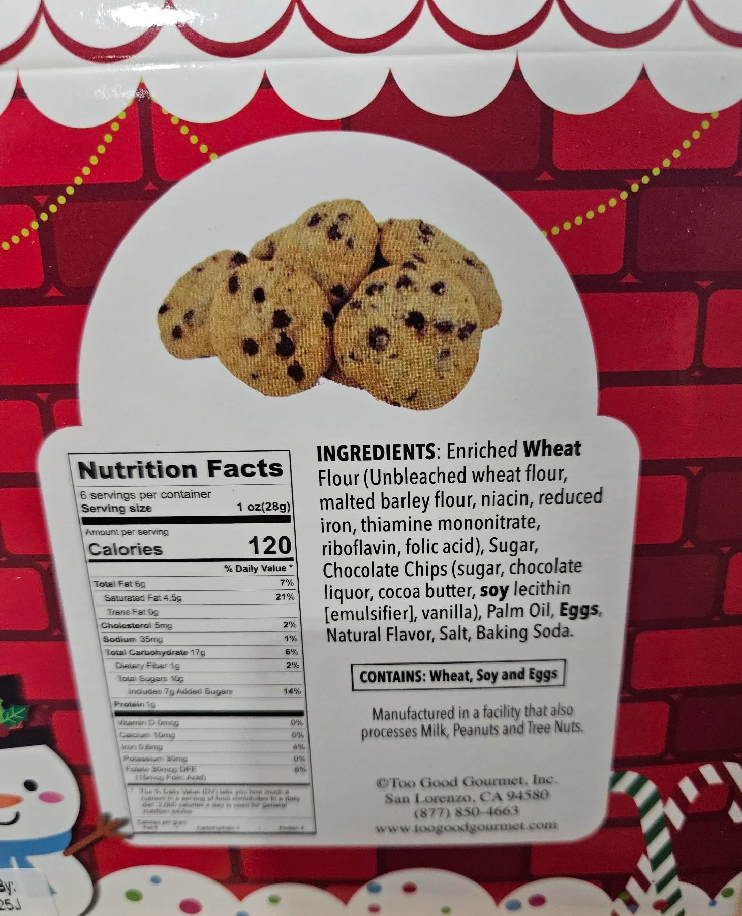 Assorted 3D Holiday House Cookies (12 Pack) - Image 5