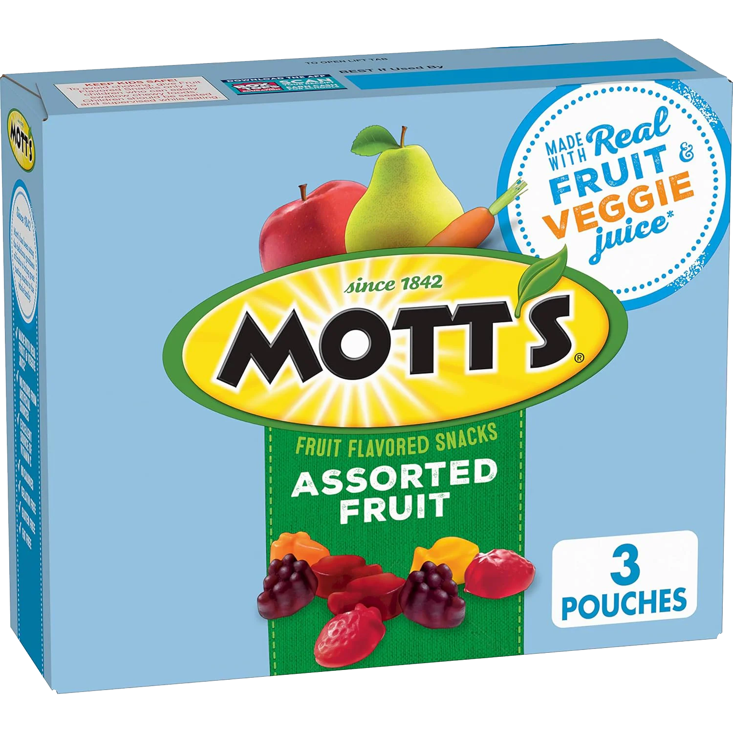 Assorted Fruit Snacks (3 CT)