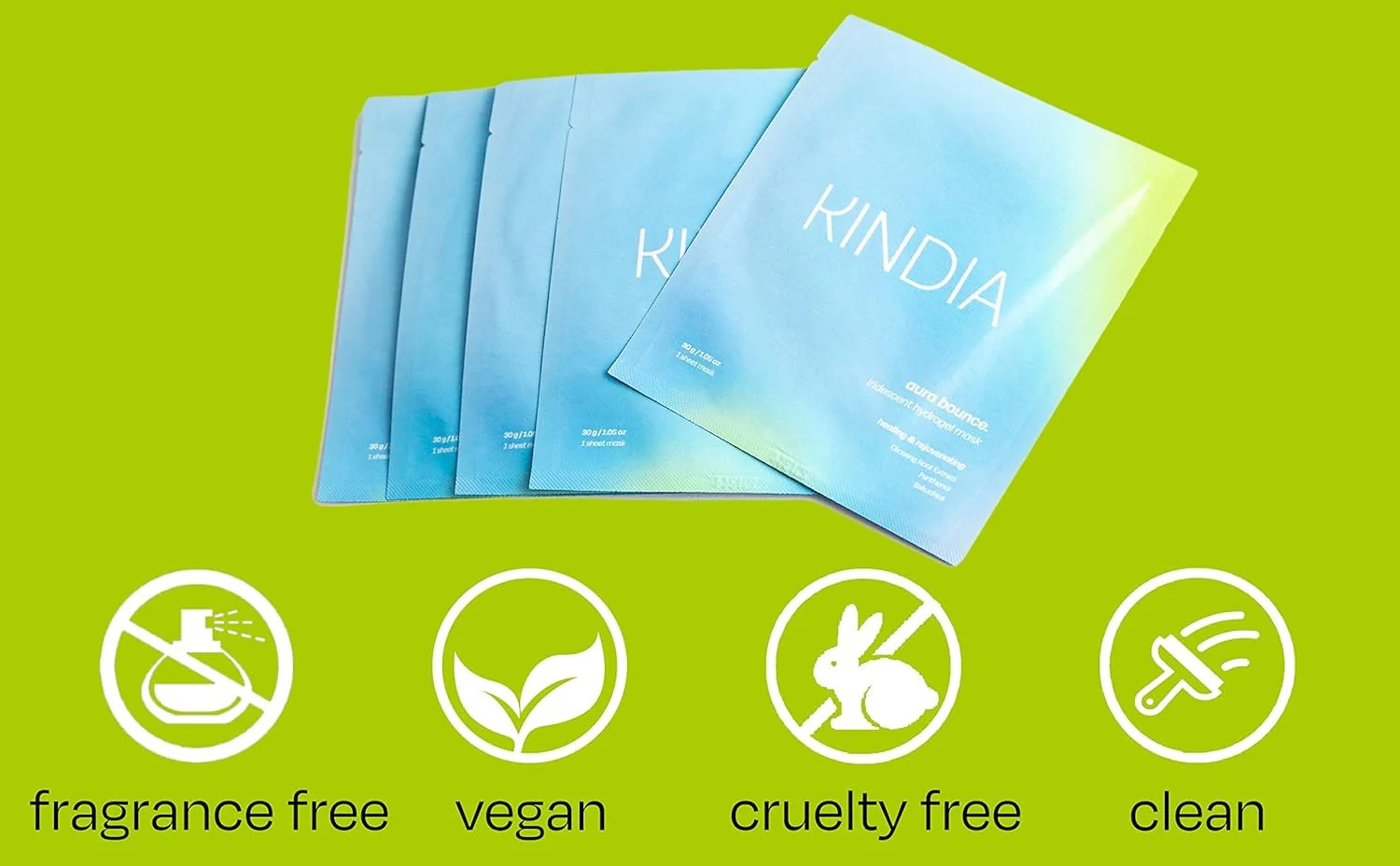 Aura Bounce Hydrating Face Mask (5 CT) - Image 3