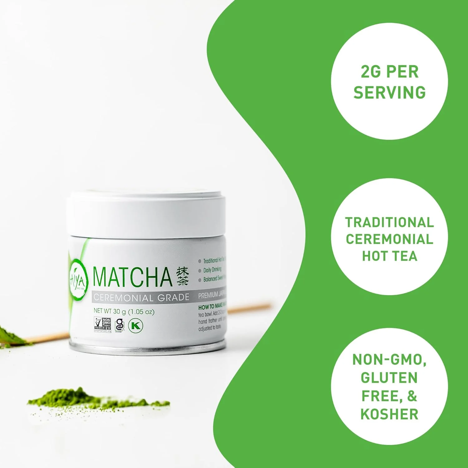 Authentic Japanese Premium First Harvest Matcha Green Tea Powder - Image 3