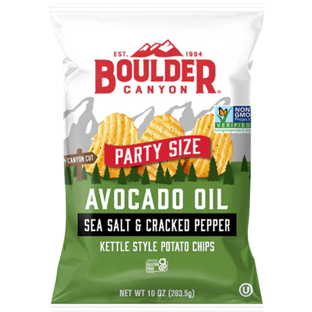 Avocado Oil Sea Salt & Cracked Pepper Potato Chips