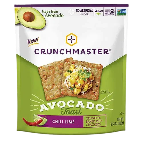 Avocado Toast Chili Lime Crackers