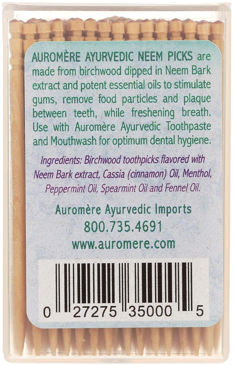 Ayurvedic Formula Neem Toothpicks - Image 3