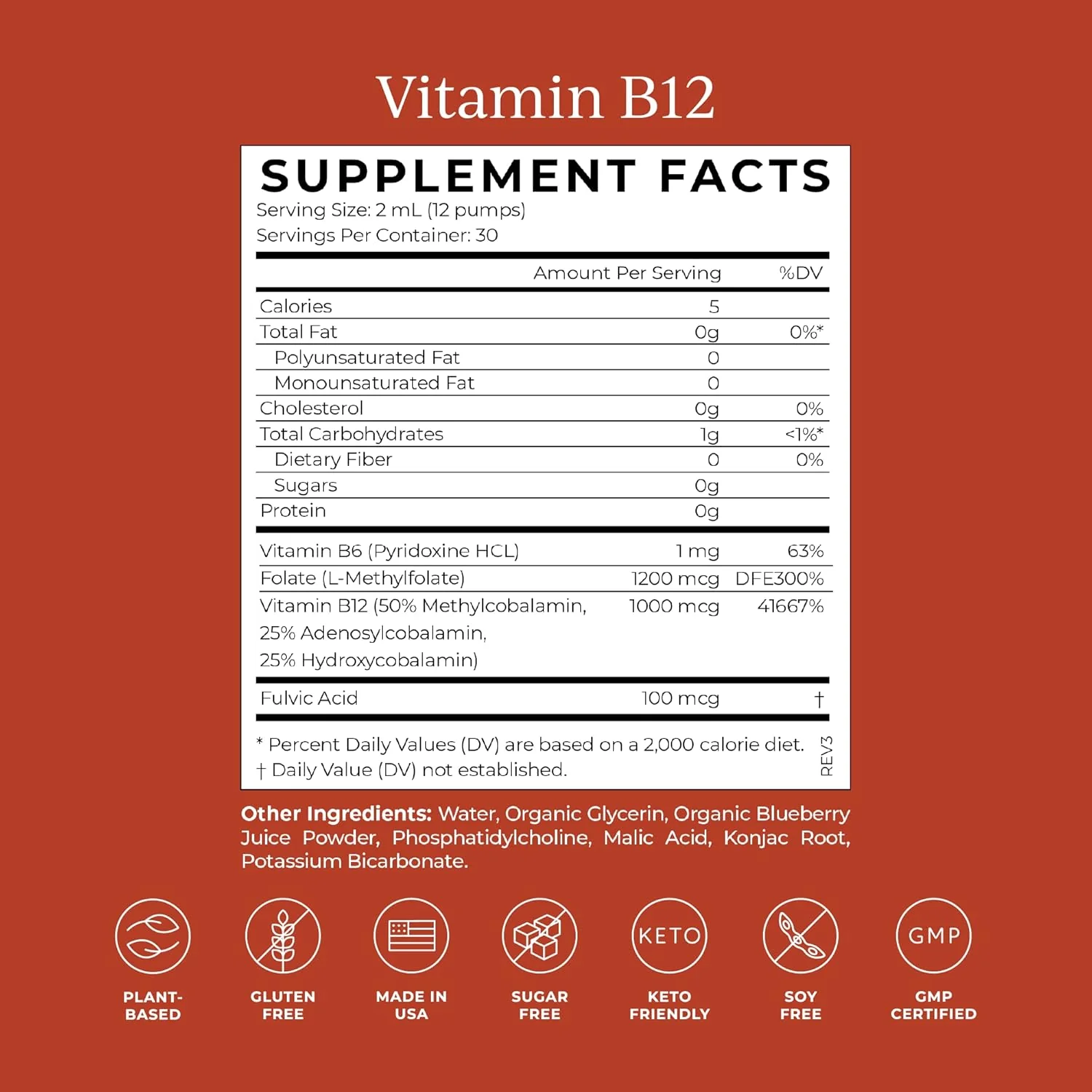 B12 + B6 Liposomal Delivery Wild Berry - Image 4