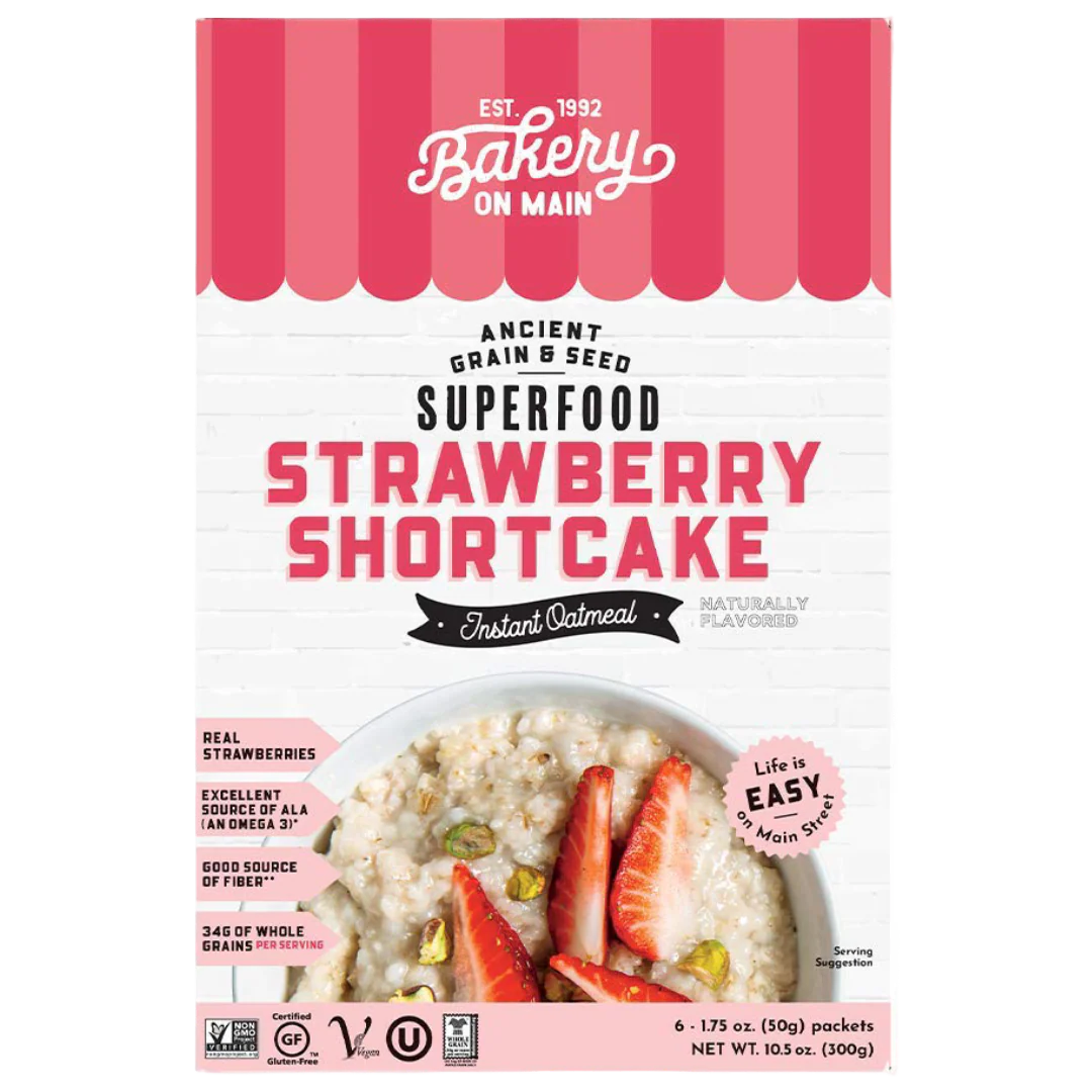 Strawberry Shortcake Instant Oatmeal (6 Pack)