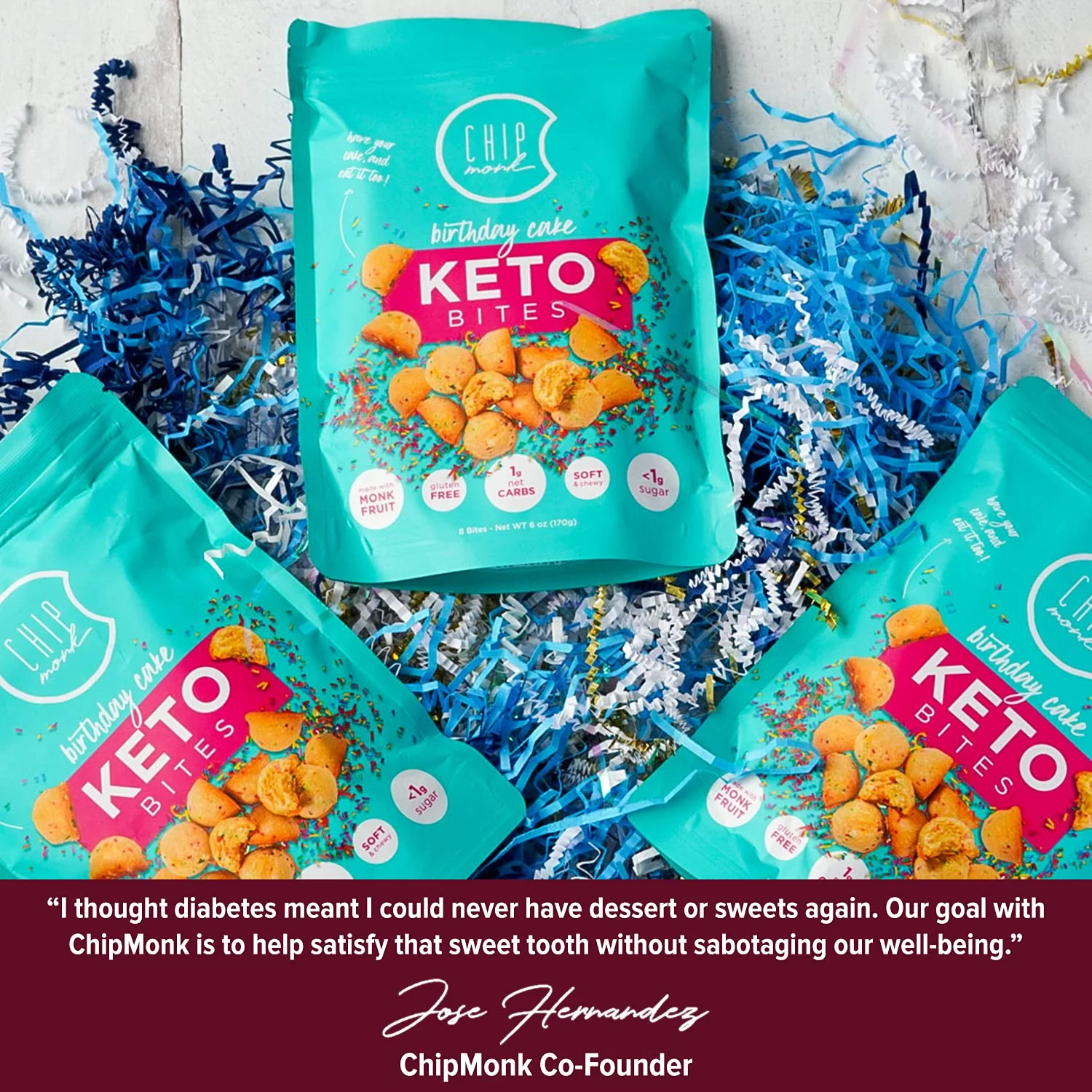Baking Birthday Cake Keto Cookie Bites - Image 3