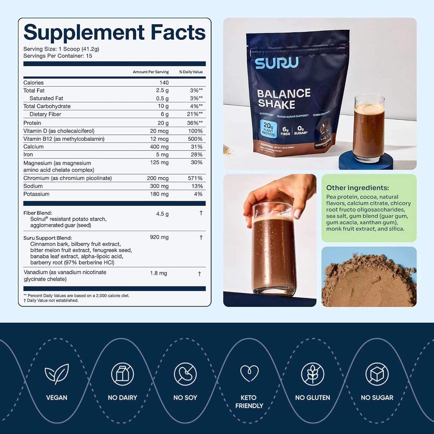 Balance Shake - Chocolate Brownie - Image 4