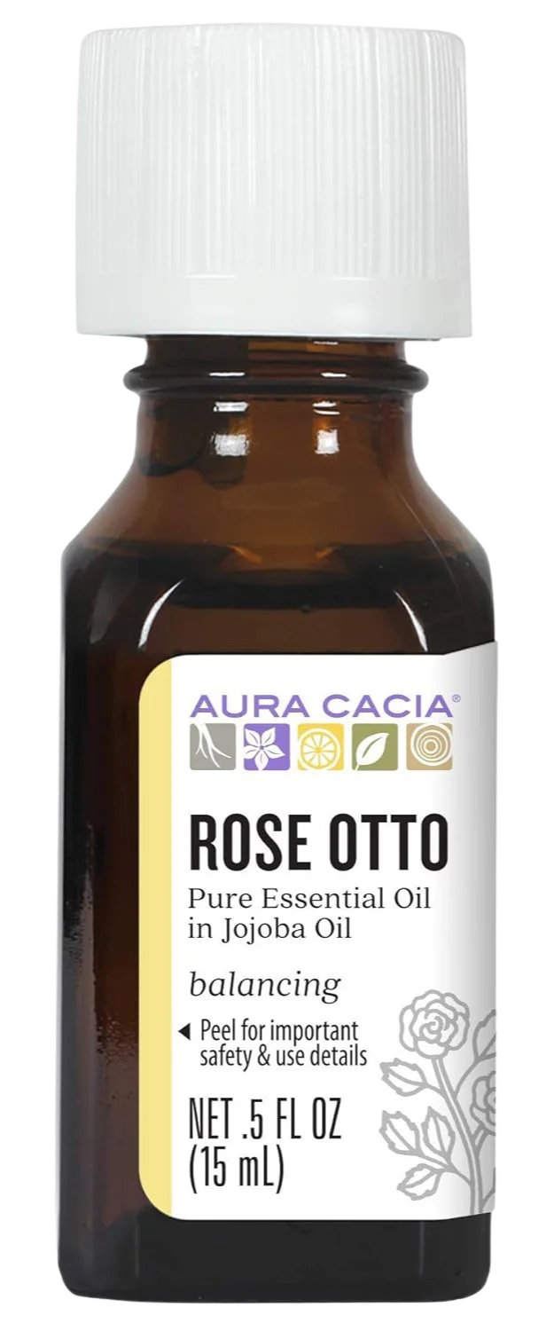 Balancing Rose Otto in Jojoba Oil Pure Essential Oil