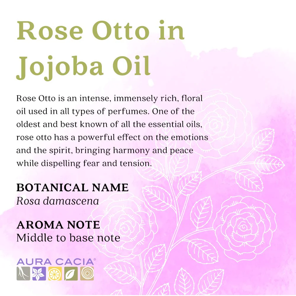 Balancing Rose Otto in Jojoba Oil Pure Essential Oil - Image 4
