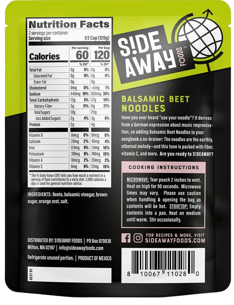 Balsamic Beet Noodles (6 Pack) - Image 3
