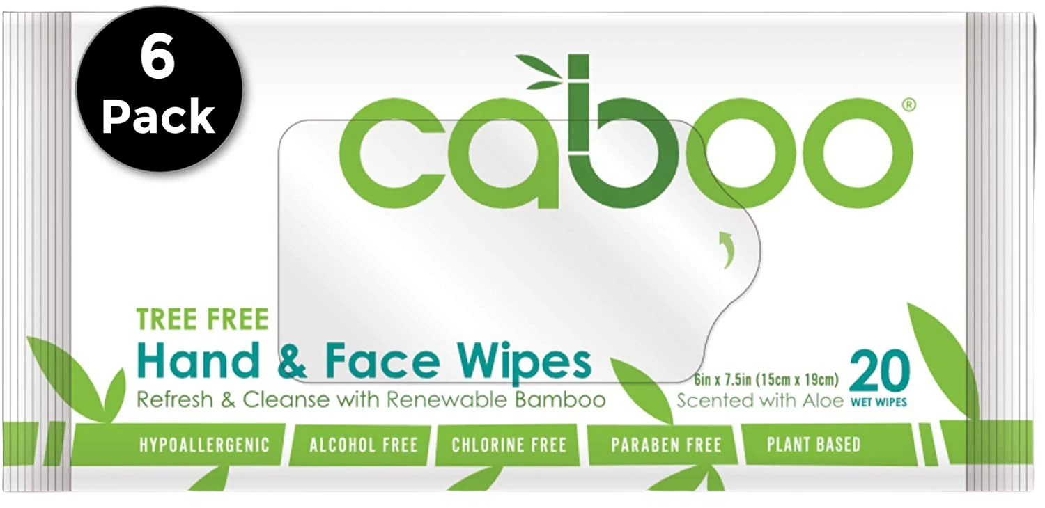 Bamboo Wet Wipes (6 Pack) - Image 2