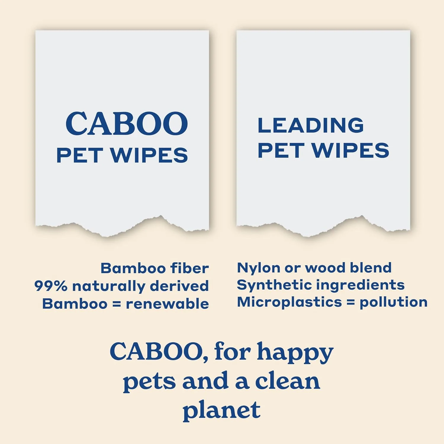 Bamboo Pet Wipes - Jumbo Unscented - Image 3