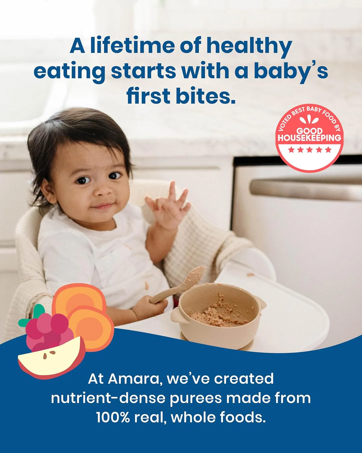 Banana Baby Food (7 Pouches) - Image 3
