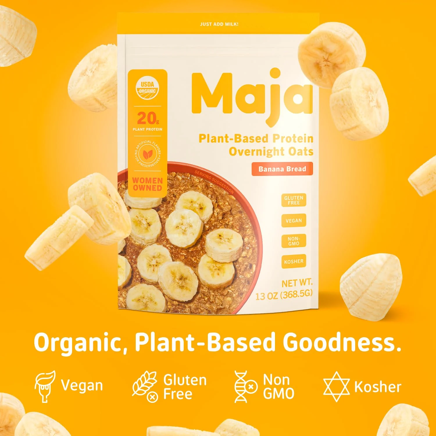 Banana Bread Overnight Oats Multiserve pouches - Image 2